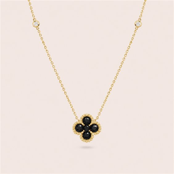 Collana Ultima Edizione Donna in Argento CAO4492 NERO - CAO4492 NERO
